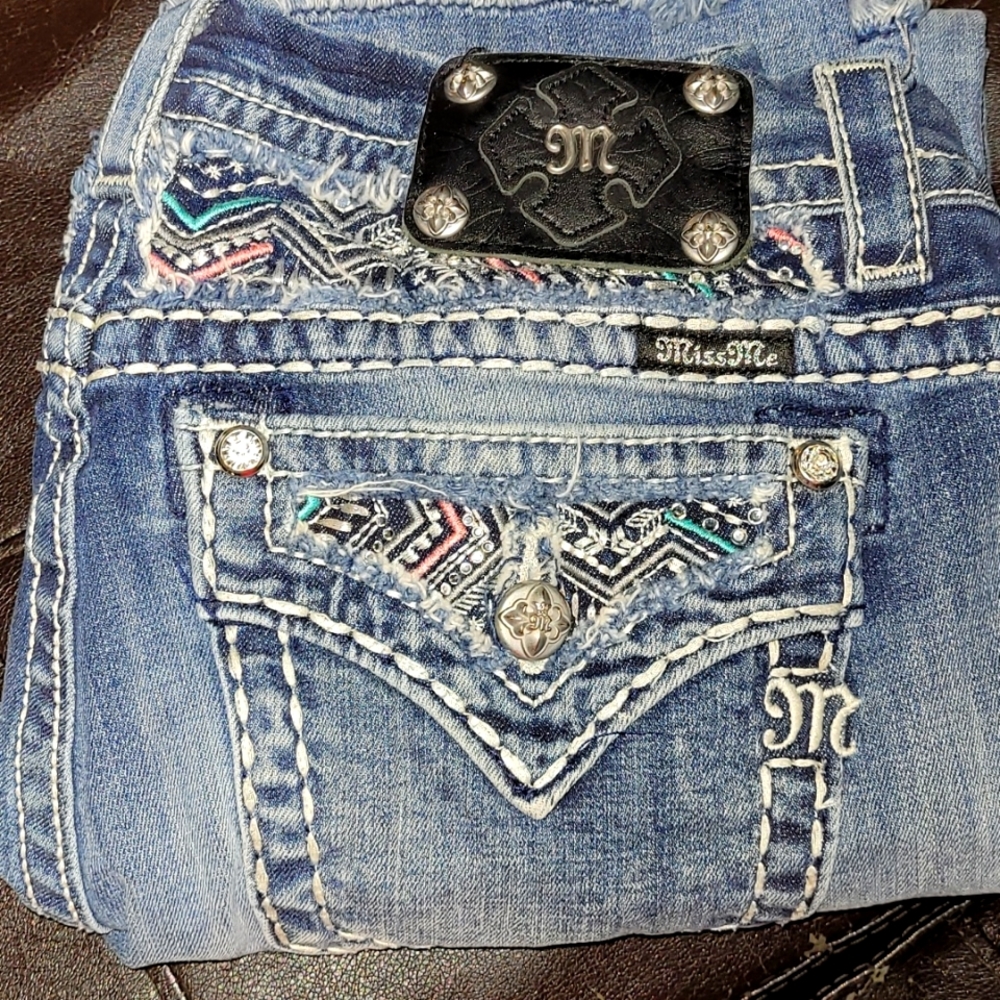 Miss Me Jeans easy cropped
